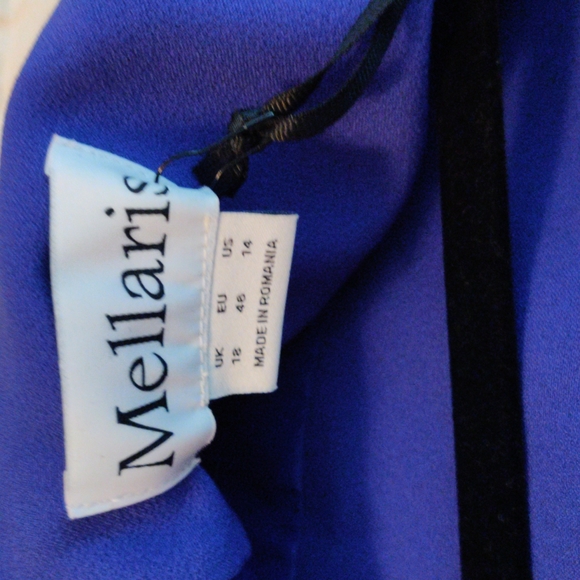 Mellaris crepe dress SZ 14 - Picture 2 of 8